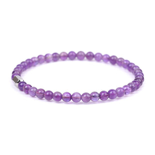 Grace | Stainless Steel Amethyst Bracelet