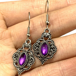 Lilith | Amethyst Stylish Earrings