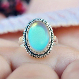 Hailey | Large Summer Moonstone Ring