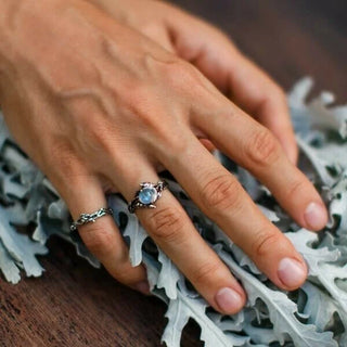 Nora | Celestial Moonstone Ring