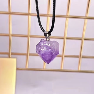 Evangeline | Amethyst Pendant Necklace