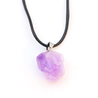 Azura | Natural Amethyst Stone Pendant