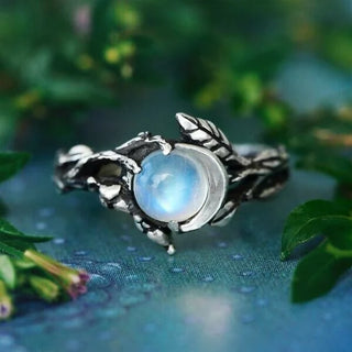 Sylvara | Celestial Moonstone Ring