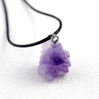 Zephyra | Amethyst Raw Stone Pendant
