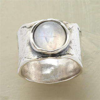 Soraya | Moonstone Boho Ring