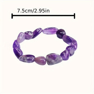 Hailey | Amethyst Purple Hand Chain