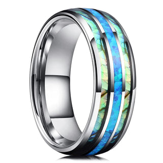 Madison | Galaxy Purple Abalone Shell Ring