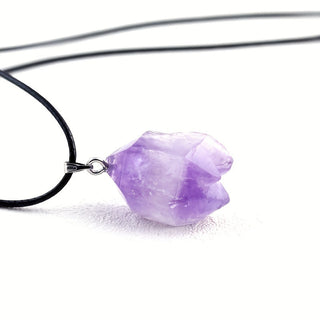 Zephyra | Amethyst Raw Stone Pendant