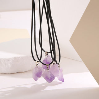 Lyra | 5-Piece Amethyst Necklace Set