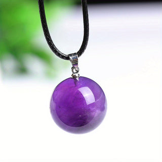 Serenity | Natural Amethyst Polished Pendant