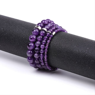 Marcella | Elegant Amethyst Bracelet