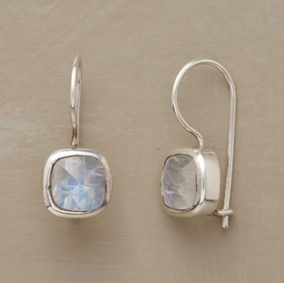 Elowen | Moonstone Cubic Earrings