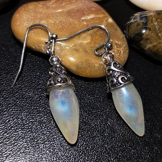 Tilly | Vintage Moonstone Drop Earrings