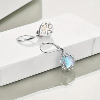 Clara | Free Spirit Moonstone Earrings