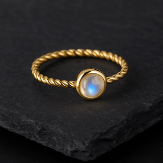 Charlotte | Moonstone Ring - Eye