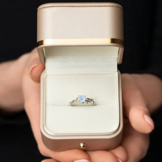 Amelia | Moonstone Ring Sterling Silver