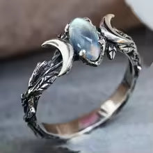 Madison | Vintage Bohemian Imitation Moonstone Ring