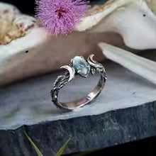 Madison | Vintage Bohemian Imitation Moonstone Ring