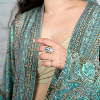 Evelyn | Vintage Women's Ring Moonstone Gemstone